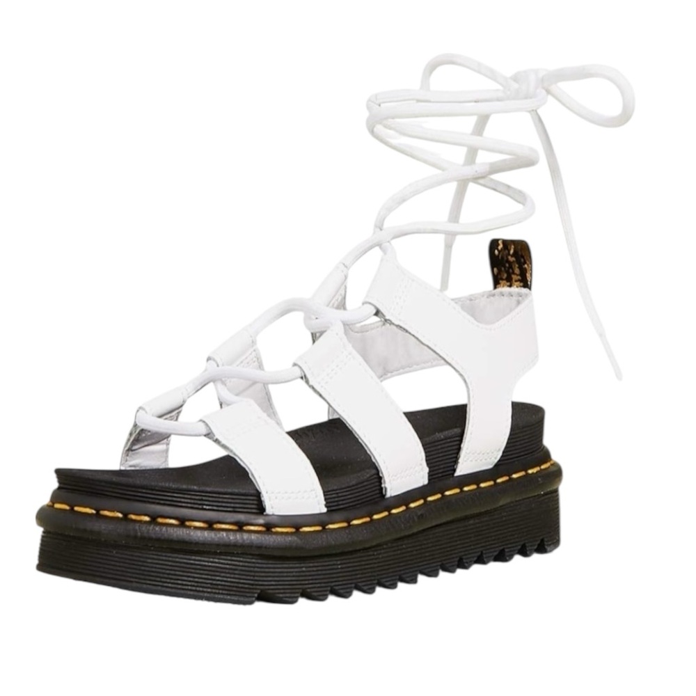 Dr. Martens nartilla White Strappy Sandals - Picture 3 of 6